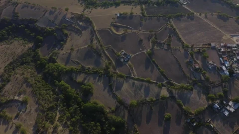 Stock Video Farm Land Seen From Above Live Wallpaper For PC - Free Live Wallpaper