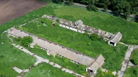 Stock Video Farm Buildings Abandoned Live Wallpaper For PC - Free Live Wallpaper