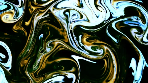 Stock Video Fantasy Textures Made With Multicolor Ink And Water Live Wallpaper For PC - Free Live Wallpaper
