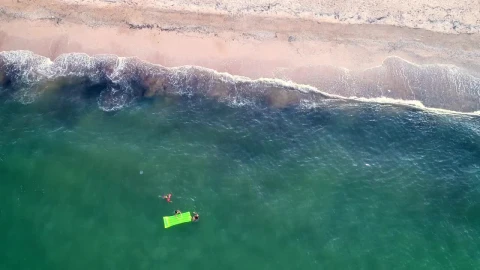 Stock Video Family Swimming In The Seashore Live Wallpaper For PC - Free Live Wallpaper