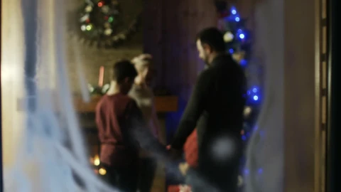 Stock Video Family Praying Together At Christmas Live Wallpaper For PC - Free Live Wallpaper