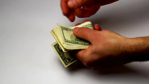 Stock Video Hands Counting Dollars Live Wallpaper For PC - Free Live Wallpaper