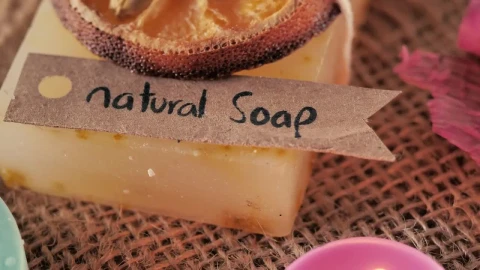 Stock Video Handmade Soap And Burning Candle Live Wallpaper For PC - Free Live Wallpaper