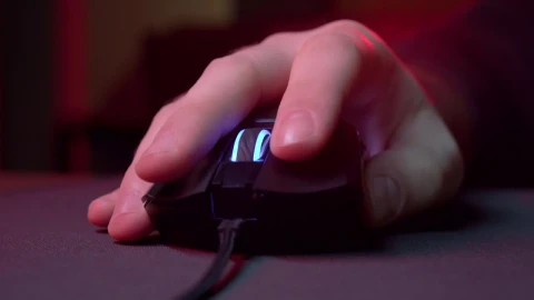 Stock Video Hand Using A Mouse Frantically Live Wallpaper For PC - Free Live Wallpaper