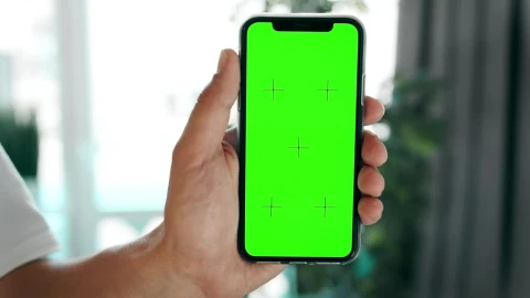 Stock Video Hand Touches Mobile Website Greenscreen Demo Live Wallpaper For PC - Free Live Wallpaper