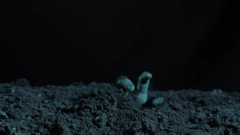 Stock Video Hand Of A Zombie Coming Out Of The Ground Live Wallpaper For PC - Free Live Wallpaper