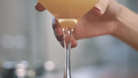 Stock Video Hand Of A Person Taking A Cocktail Live Wallpaper For PC - Free Live Wallpaper