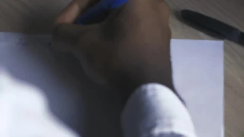 Stock Video Hand Of A Man Writing On A Sheet On A Live Wallpaper For PC - Free Live Wallpaper