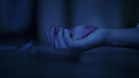 Stock Video Hand Of A Body At A Crime Scene Live Wallpaper For PC - Free Live Wallpaper