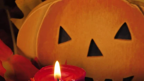 Stock Video Halloween Carved Pumpkin Live Wallpaper For PC - Free Live Wallpaper