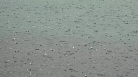Stock Video Hail Falling Into The Lake Water Live Wallpaper For PC - Free Live Wallpaper