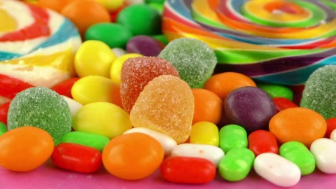 Stock Video Gums Chewing Gum And Sweets On A Table Live Wallpaper For PC - Free Live Wallpaper