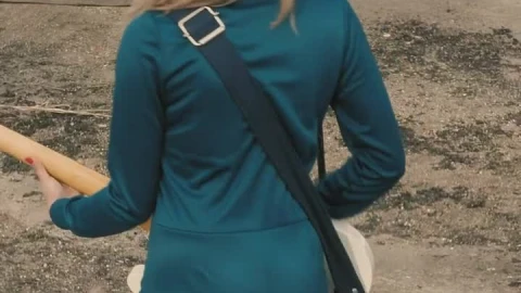 Stock Video Guitarist Girl Seen From Behind While Playing A Song Live Wallpaper For PC - Free Live Wallpaper