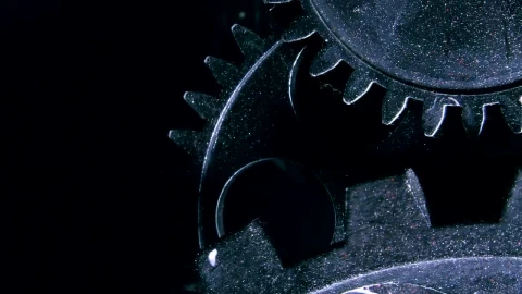 Stock Video Grunge Industrial Gears Slow Motion Live Wallpaper For PC - Free Live Wallpaper