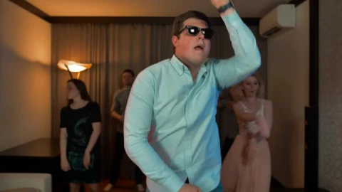 Stock Video Group Of Young People Dancing Indoors Live Wallpaper For PC - Free Live Wallpaper