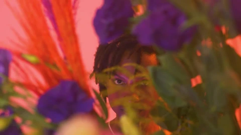 Stock Video Gay Boy Looking Straight Through Flowers Live Wallpaper For PC - Free Live Wallpaper