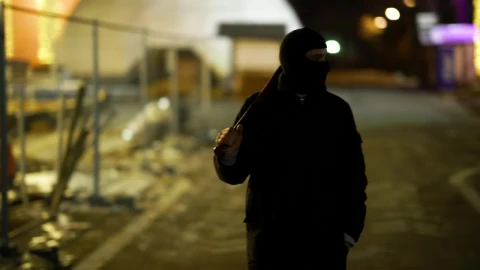 Stock Video Gangster On An Abandoned Place Live Wallpaper For PC - Free Live Wallpaper