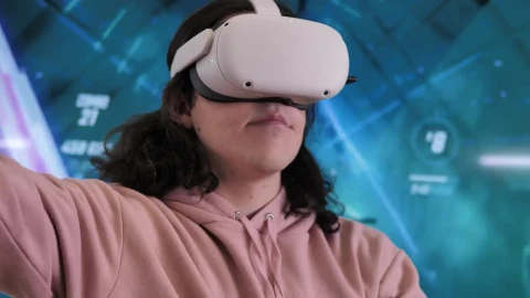 Stock Video Gamer Boy Moving His Hands To Play Live Wallpaper For PC - Free Live Wallpaper