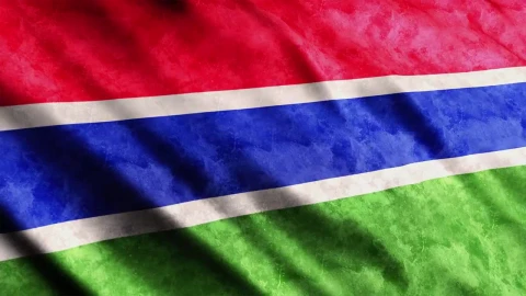 Stock Video Gambia Flag African Country Live Wallpaper For PC - Free Live Wallpaper