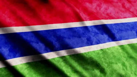 Stock Video Gambia D Flag From African Continent Live Wallpaper For PC - Free Live Wallpaper