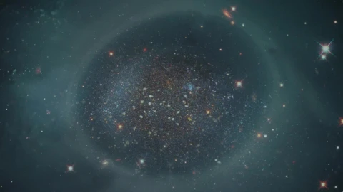 Stock Video Galaxies In Space With A Video Of A Liquid In Live Wallpaper For PC - Free Live Wallpaper