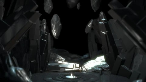 Stock Video Futuristic Or Alien Virtual Cave Live Wallpaper For PC - Free Live Wallpaper