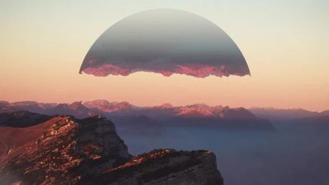 Stock Video Futuristic Landscape Animation Live Wallpaper For PC - Free Live Wallpaper