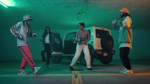 Stock Video Full Shot Of A Group Of Friends Dancing Live Wallpaper For PC - Free Live Wallpaper