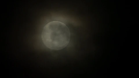 Stock Video Full Moon With A Soft Haze Live Wallpaper For PC - Free Live Wallpaper