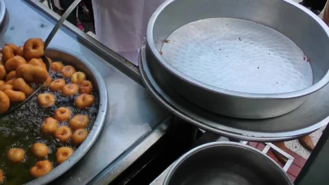 Stock Video Frying Donuts Live Wallpaper For PC - Free Live Wallpaper