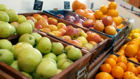 Stock Video Fruits In A Market Close Up Live Wallpaper For PC - Free Live Wallpaper
