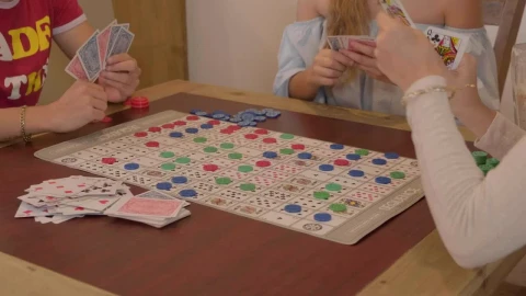 Stock Video Friends Playing A Game Of Sequence Live Wallpaper For PC - Free Live Wallpaper