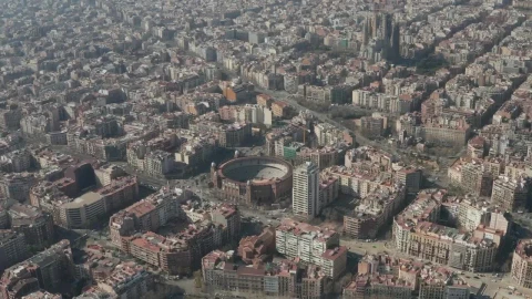 Stock Video La Monumental In Barcelona City Animated Wallpaper - Free Live Wallpaper
