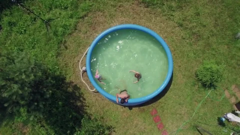 Stock Video Kids Cooling Off On A Hot Day Animated Wallpaper - Free Live Wallpaper