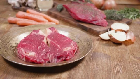 Stock Video Keto Diet Meat And Vegetables Recipe Intro Animated Wallpaper - Free Live Wallpaper