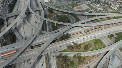 Stock Video Judge Pregerson Huge Highway Connection Animated Wallpaper - Free Live Wallpaper