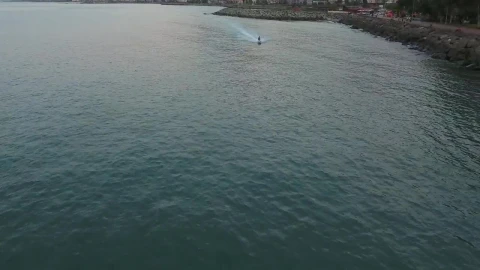 Stock Video Jet Ski In The Lake Animated Wallpaper - Free Live Wallpaper
