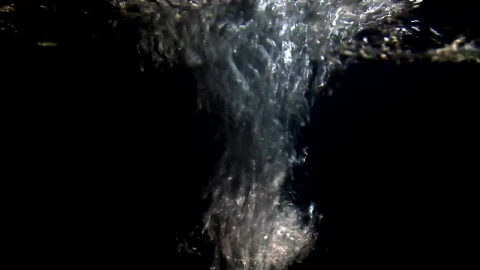 Stock Video Jet Of Bubbles Below The Surface Animated Wallpaper - Free Live Wallpaper