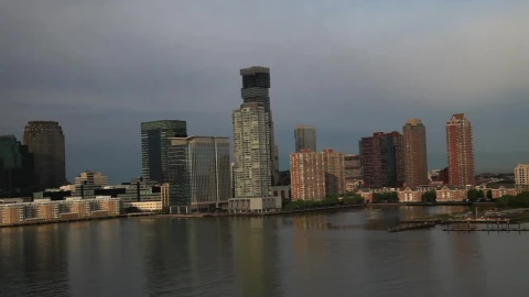 Stock Video Jersey City After Heavy Rain Animated Wallpaper - Free Live Wallpaper