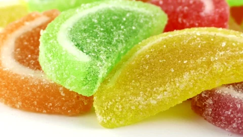 Stock Video Jelly Sweets In The Form Of Watermelon Slices Animated Wallpaper - Free Live Wallpaper