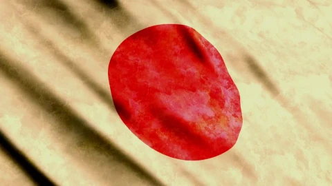 Stock Video Japan Flag Render Animated Wallpaper - Free Live Wallpaper