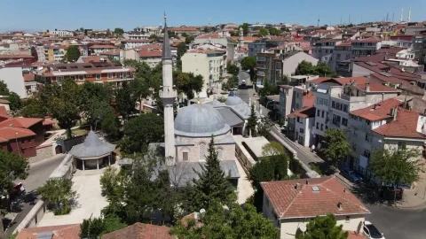 Stock Video Islamic Mosque In The Middle Of A Town Animated Wallpaper - Free Live Wallpaper