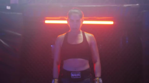 Stock Video Intimidating Face Of A Martial Arts Fighter Animated Wallpaper - Free Live Wallpaper