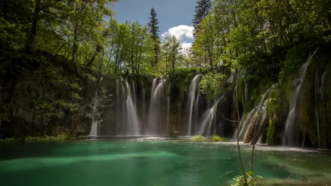 Stock Video Interior Of A Heavenly Cenote Animated Wallpaper - Free Live Wallpaper