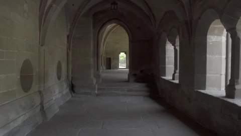 Stock Video Inside The Ancient Monastery Animated Wallpaper - Free Live Wallpaper