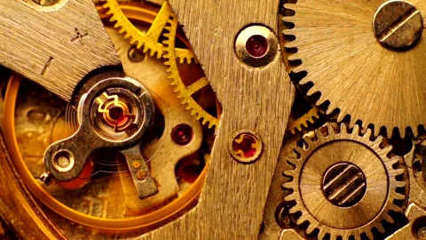 Stock Video Inside Of A Clockwork Animated Wallpaper - Free Live Wallpaper