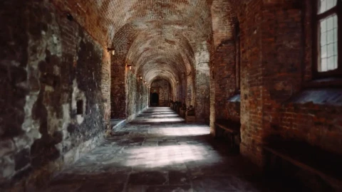 Stock Video Inside An Old Building In England Animated Wallpaper - Free Live Wallpaper