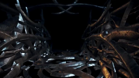 Stock Video Inside An Alien Spaceship Corridor Loop Animated Wallpaper - Free Live Wallpaper