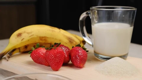 Stock Video Ingredients For A Healthy Breakfast Animated Wallpaper - Free Live Wallpaper