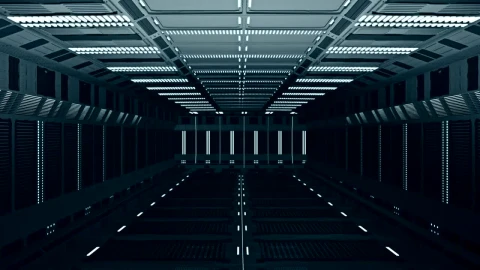 Stock Video Infinity Corridor With Futuristic Style Animated Wallpaper - Free Live Wallpaper
